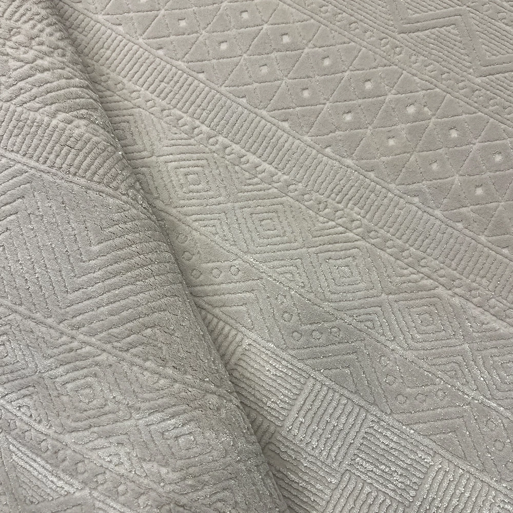 Apex Azur 6521 Bej Modern Makina Halısı