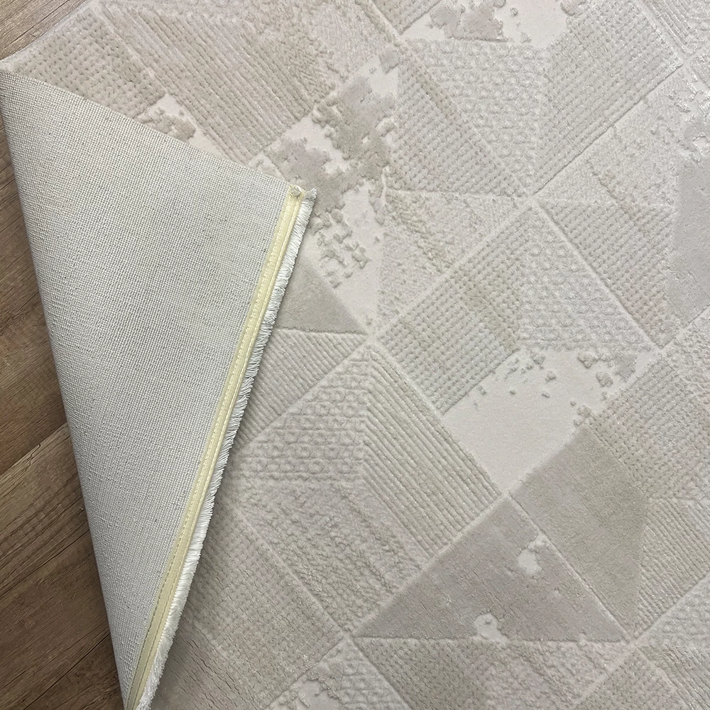 Apex Azur 6531 Krem Modern Makina Halısı