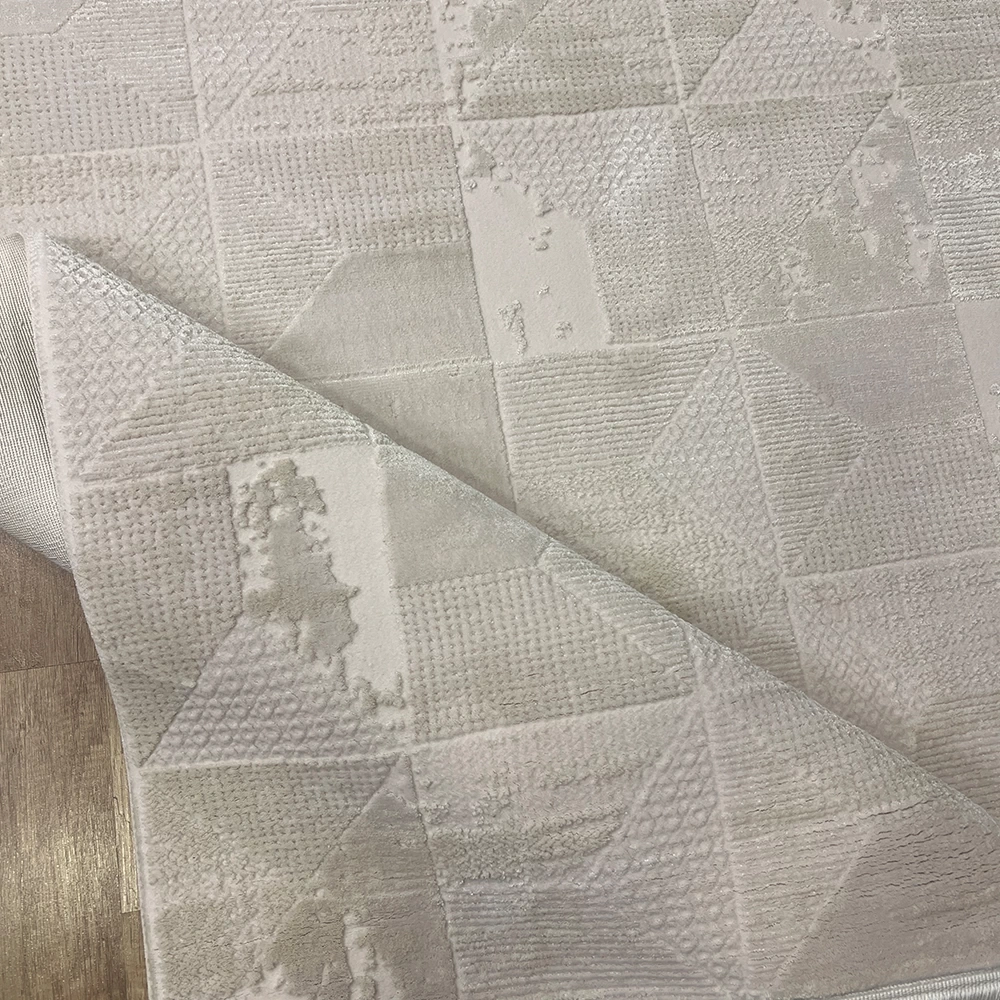 Apex Azur 6531 Krem Modern Makina Halısı