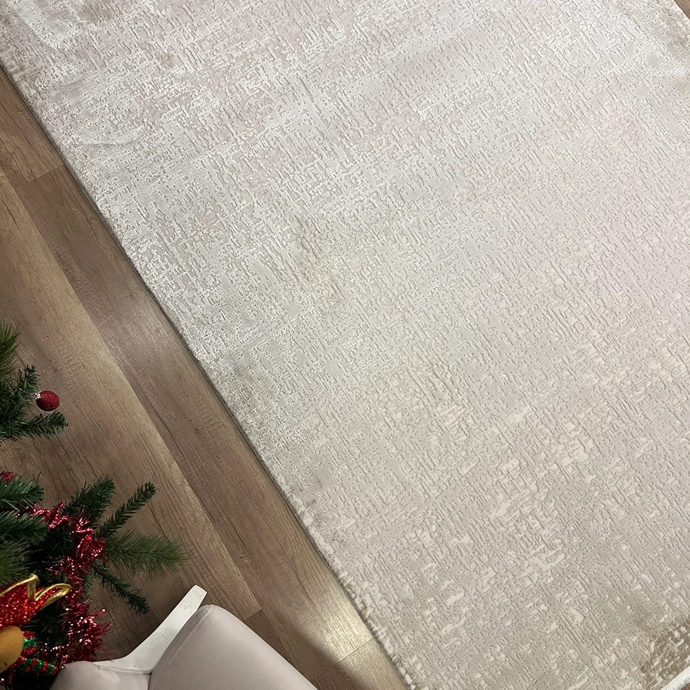 Apex Azur 6552 Vizon Modern Makina Halısı