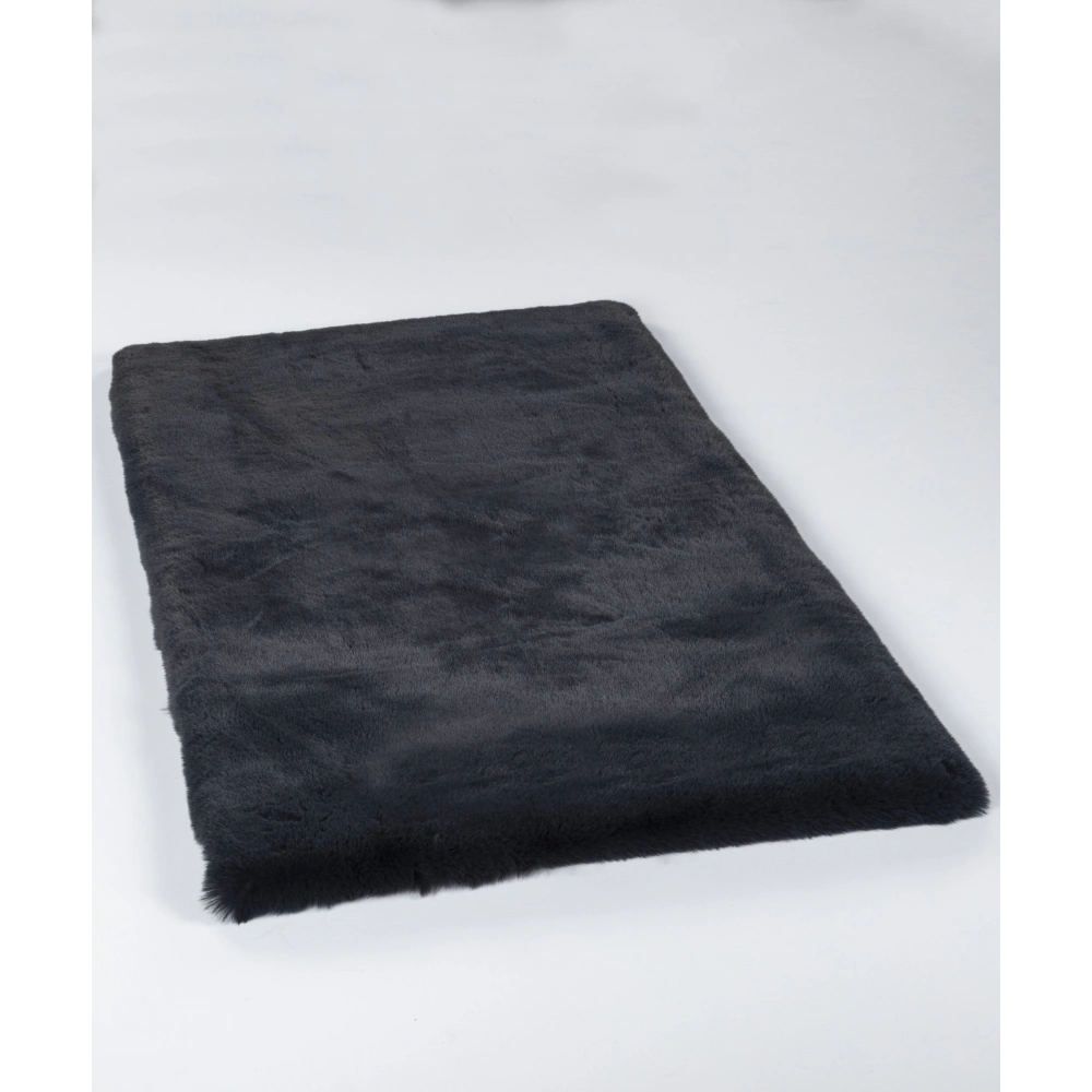 Apex Palma Antrasit Peluş Daire Halı