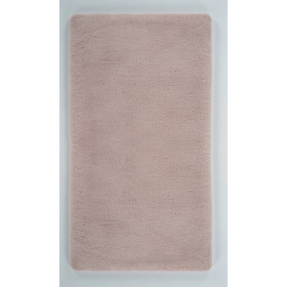 Apex Palma Pudra Peluş Daire Halı