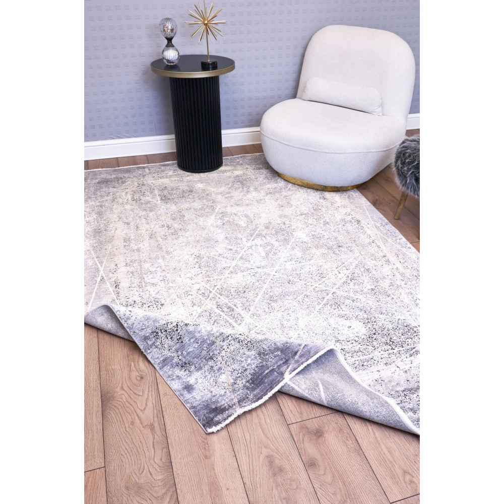 Apex Queen 8111 Antrasit Modern Salon Halısı