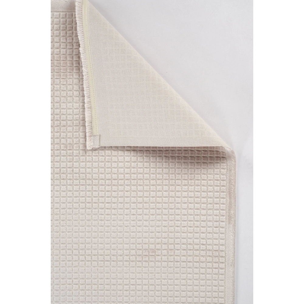 Apex Safran 8123 Bej Modern Makine Halısı