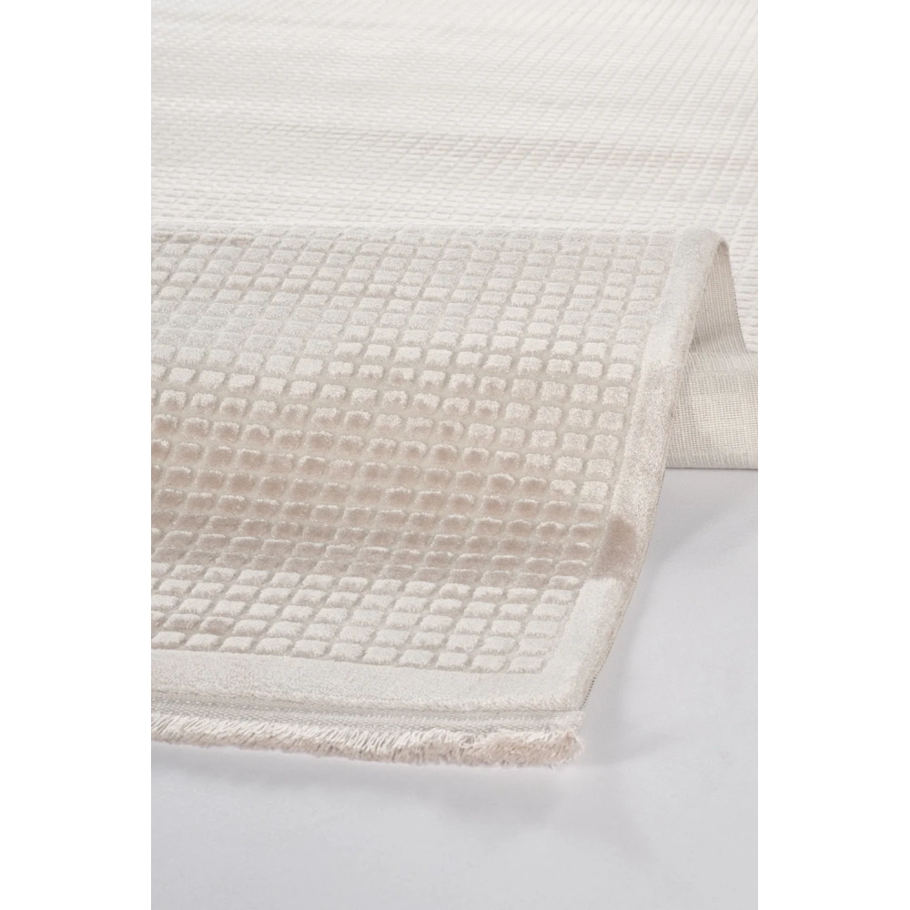 Apex Safran 8123 Bej Modern Makine Halısı