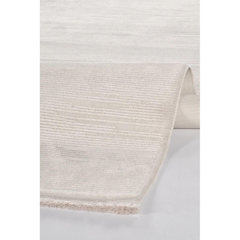 Apex Safran 8152 Bej Modern Makine Halısı