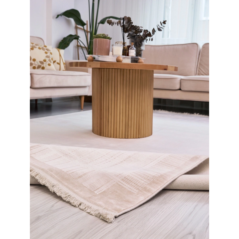 Apex Serenity 7831 Krem Modern Salon Halısı