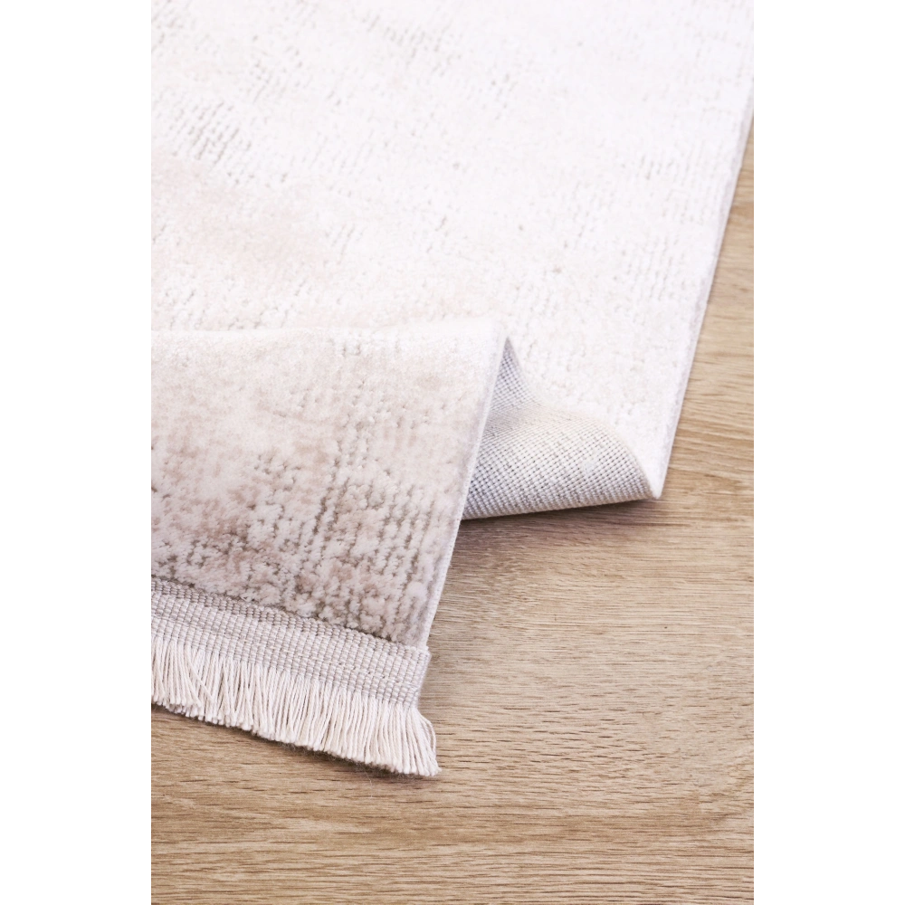 Apex Solid 8353 Krem Modern Salon Halısı