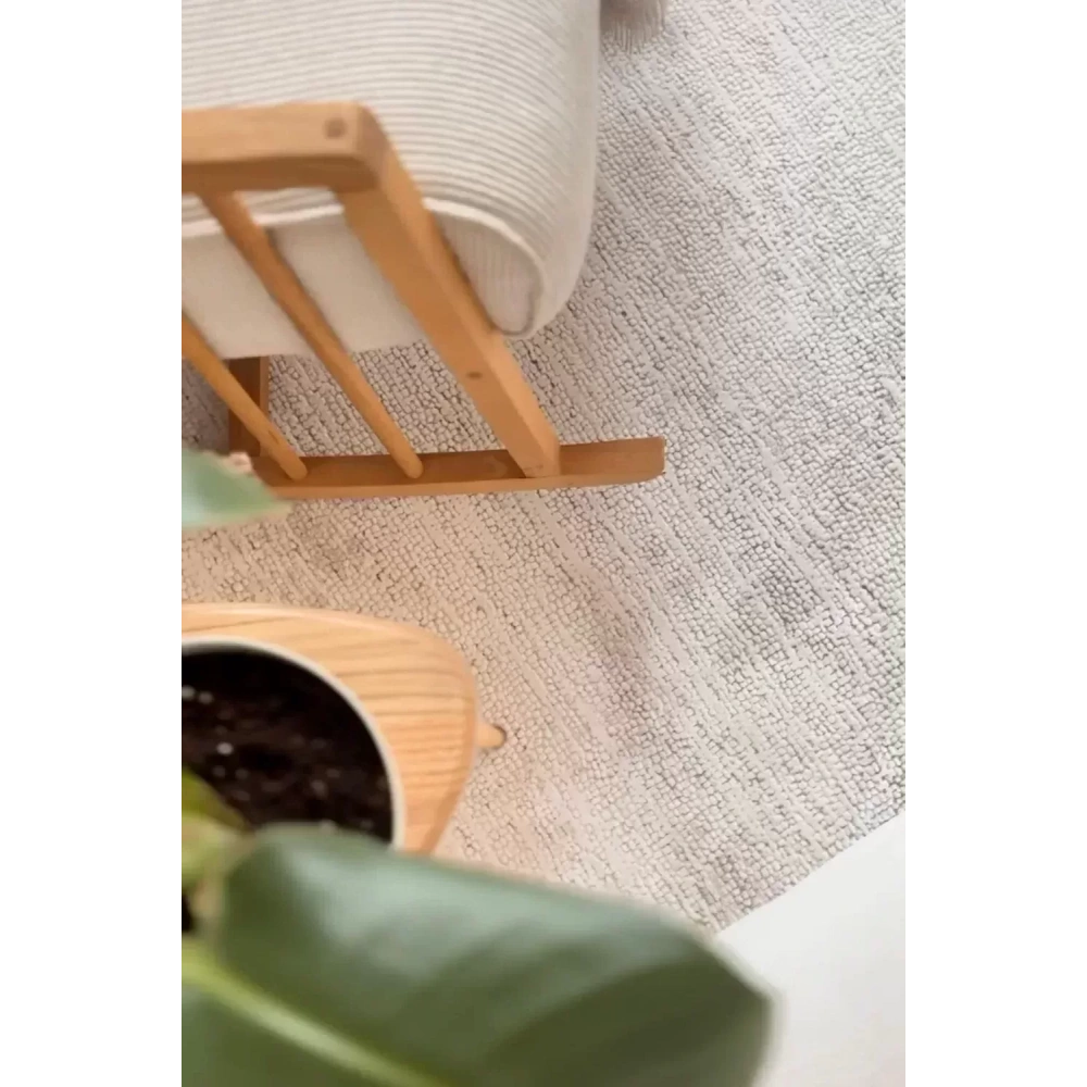 Apex Truva 6631 Krem Modern Makine Halısı