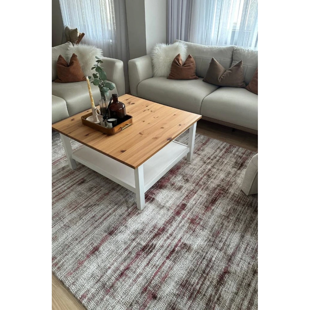 Apex Truva 6632 Marsala Modern Makine Halısı