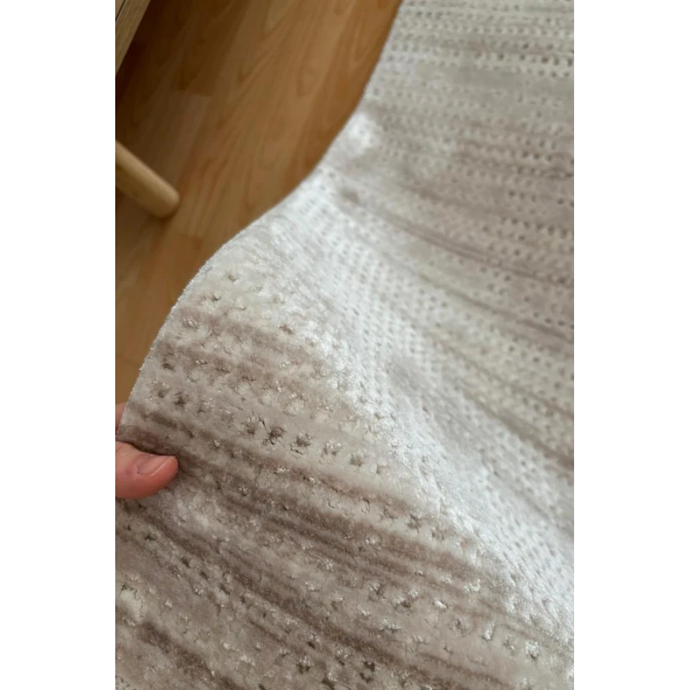 Apex Truva 6651 Bej Modern Makine Halısı