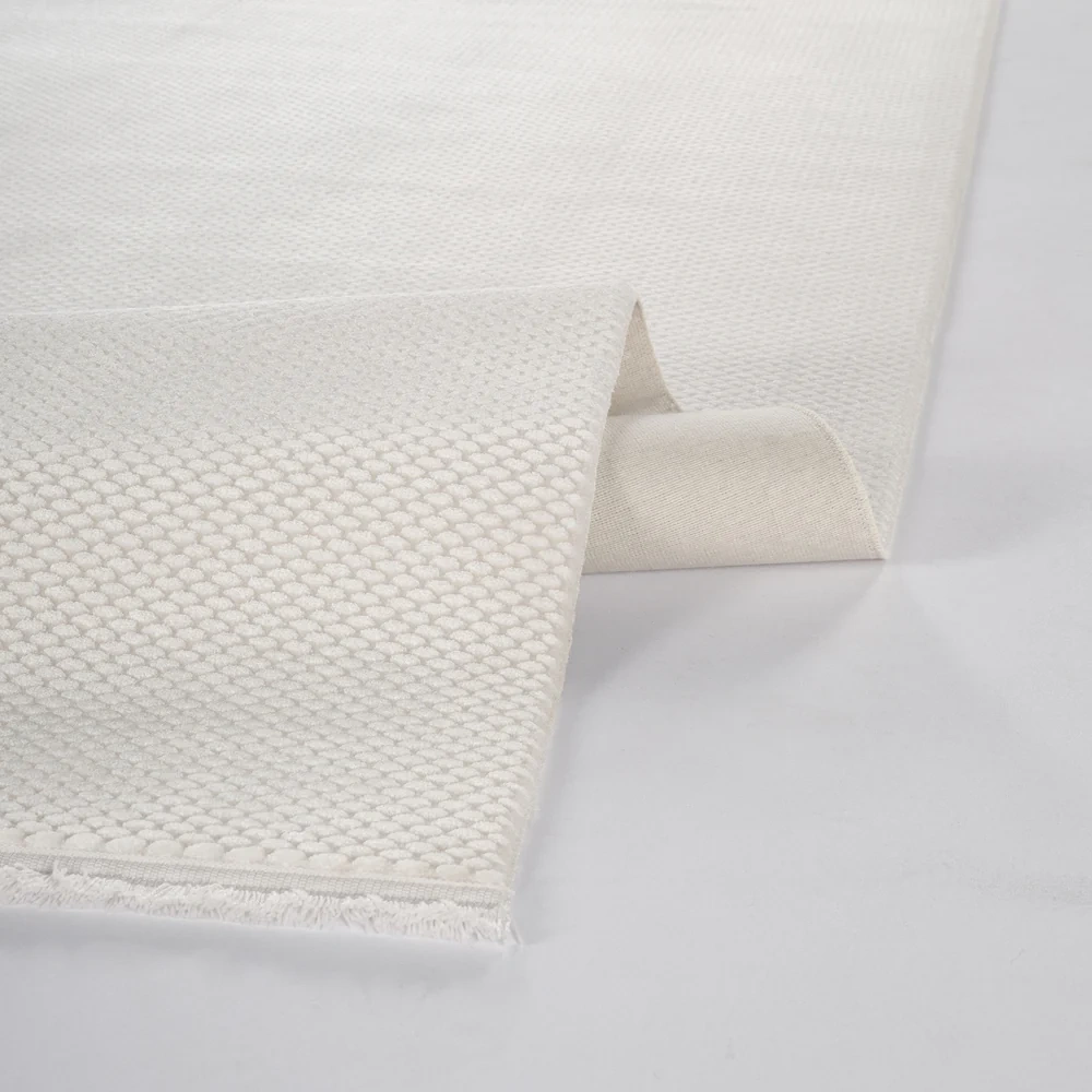 Apex Truva 6661 Ekru Modern Makine Halısı