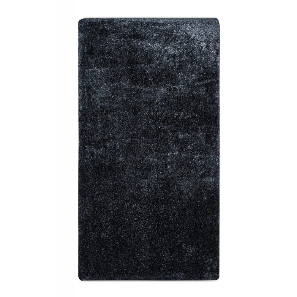 Apex Halı Vega Antrasit Peluş Dokulu Kaydırmaz Dekoratif Halı