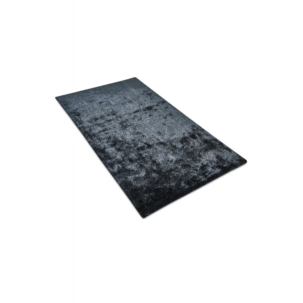 Apex Halı Vega Antrasit Peluş Dokulu Kaydırmaz Dekoratif Halı