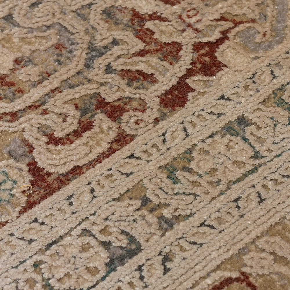 Eko Halı Babil BBL 02 Beige Eskitme Desenli Salon Halısı