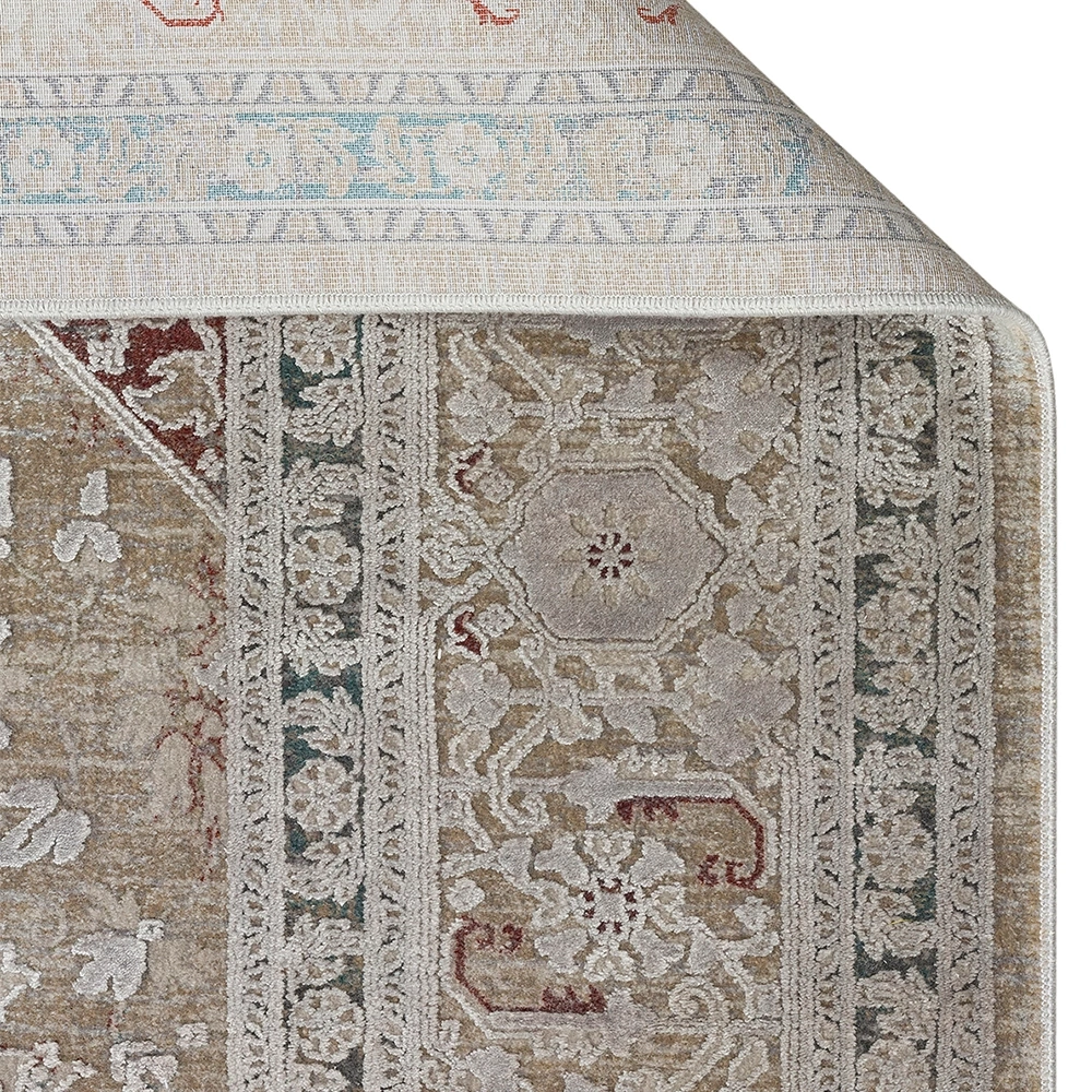 Eko Halı Babil BBL 02 Grey Eskitme Desenli Salon Halısı