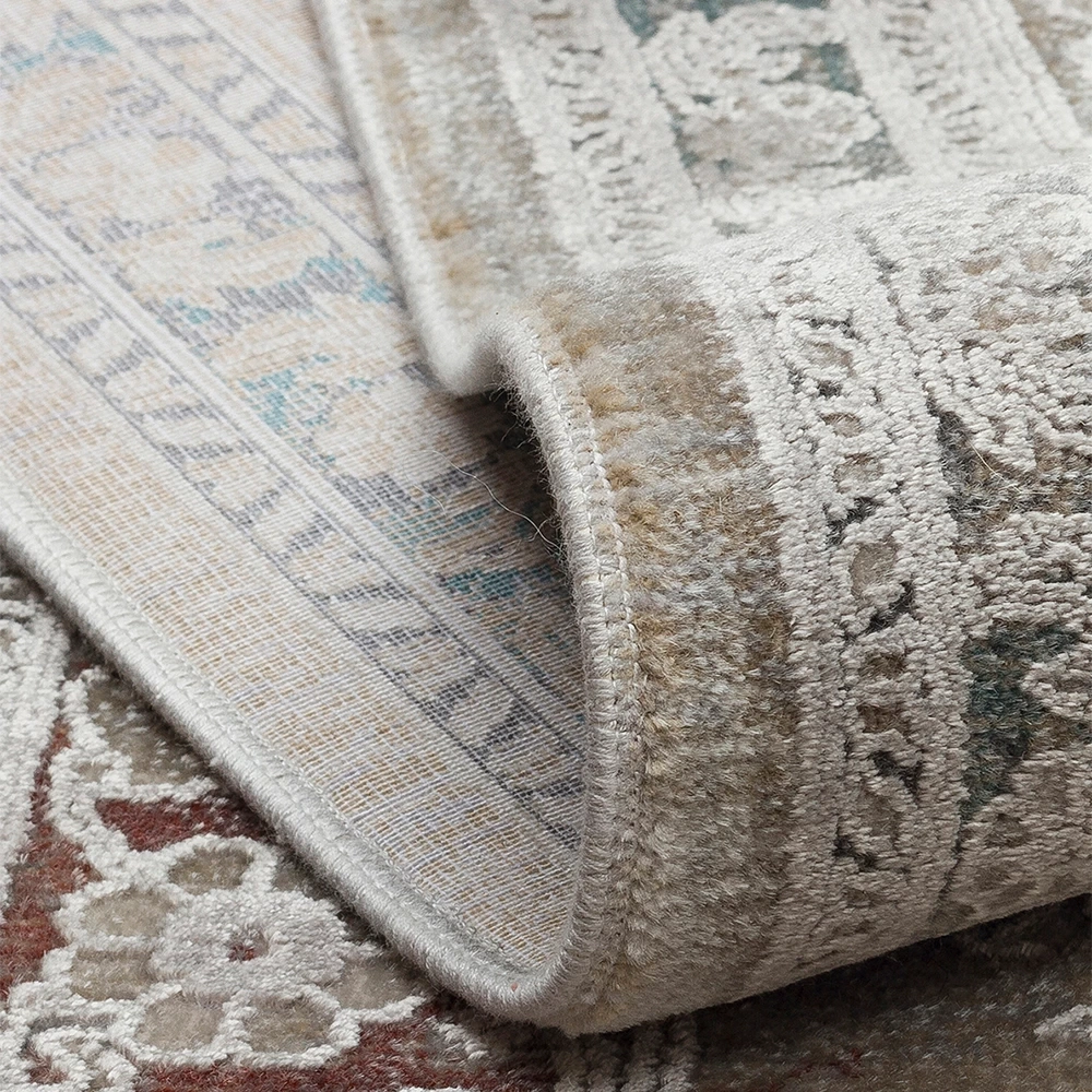 Eko Halı Babil BBL 02 Grey Eskitme Desenli Salon Halısı