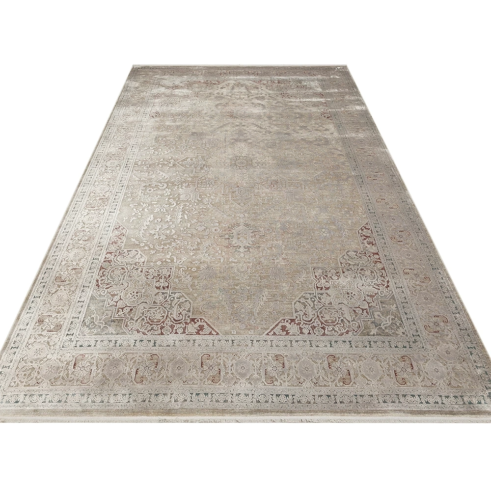 Eko Halı Babil BBL 02 Grey Eskitme Desenli Salon Halısı