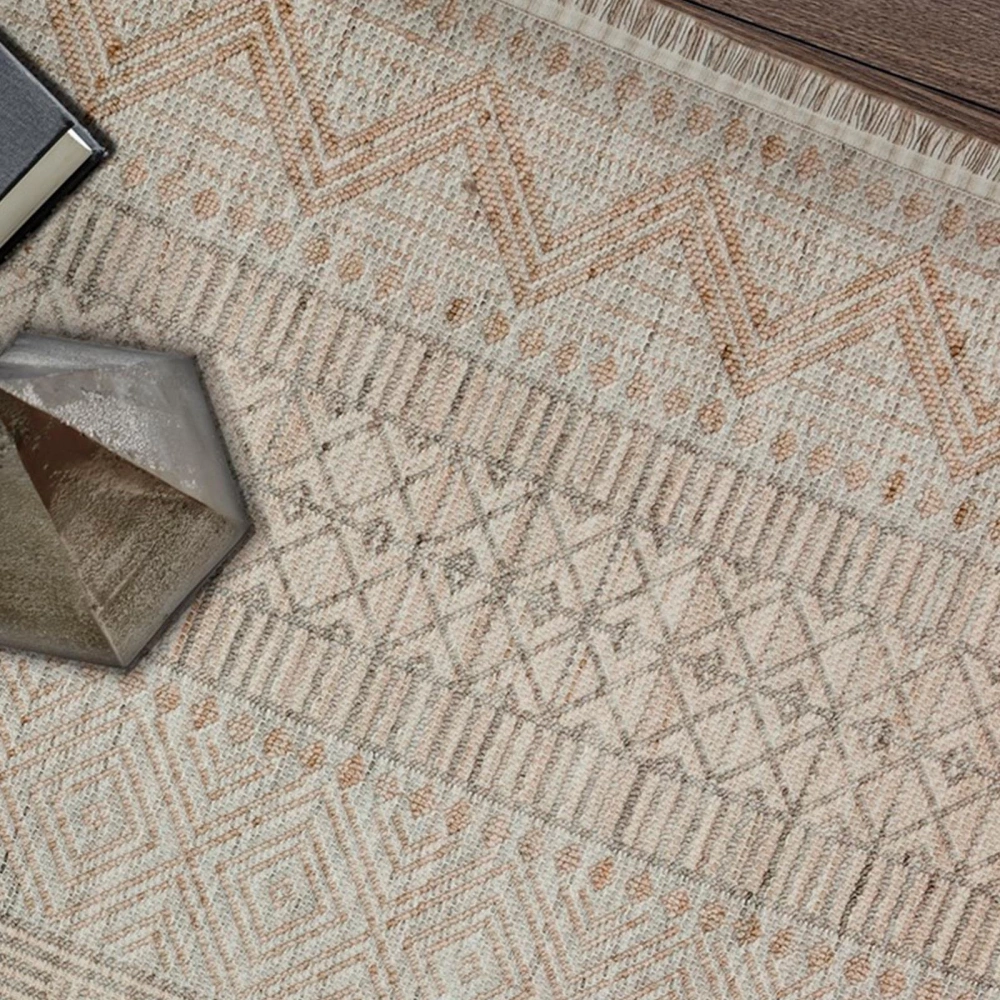 Eko Halı Cozy CZY 02 Grey Beige İskandinav Halı