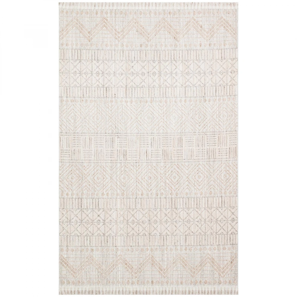 Eko Halı Cozy CZY 02 Grey Beige İskandinav Halı