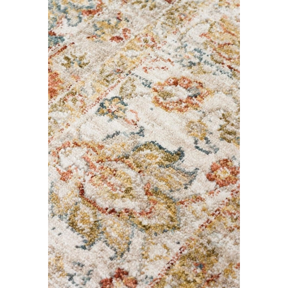 Eko Halı Efes 01 Blue Klasik Desenli Yumuşak Tuşeli Polyester Makine Halısı