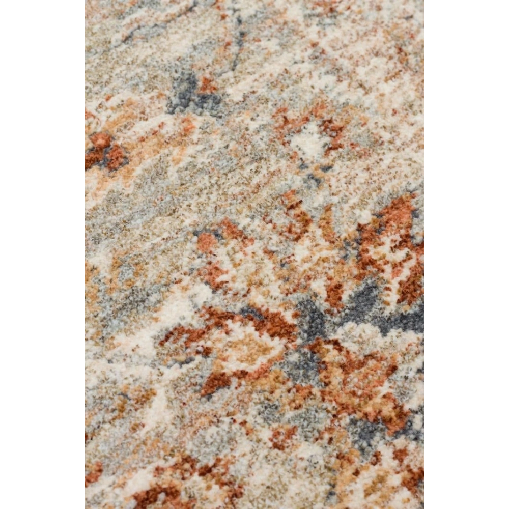 Eko Halı Efes 05 Terra Klasik Desenli Yumuşak Tuşeli Polyester Makine Halısı