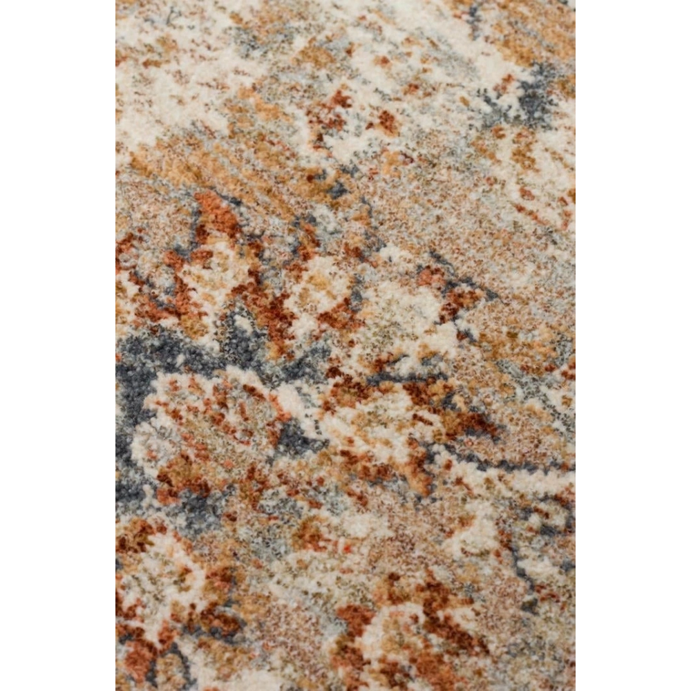 Eko Halı Efes 05 Terra Klasik Desenli Yumuşak Tuşeli Polyester Makine Halısı