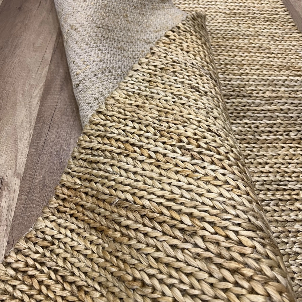 Eko Halı Flatweave Choti Cream Dekoratif Jüt Kilim