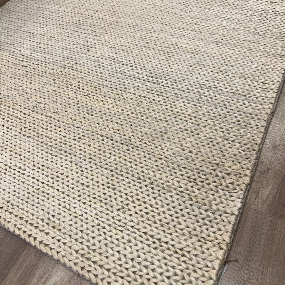 Eko Halı Flatweave Choti White Dekoratif Jüt Kilim