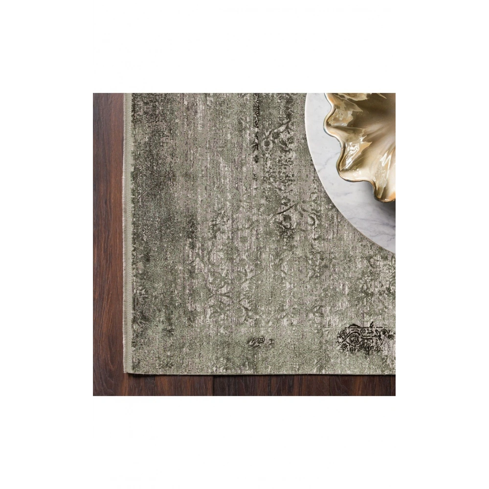 Eko Halı Fresco Dyed FSD 01 D. Green Modern Salon Halısı