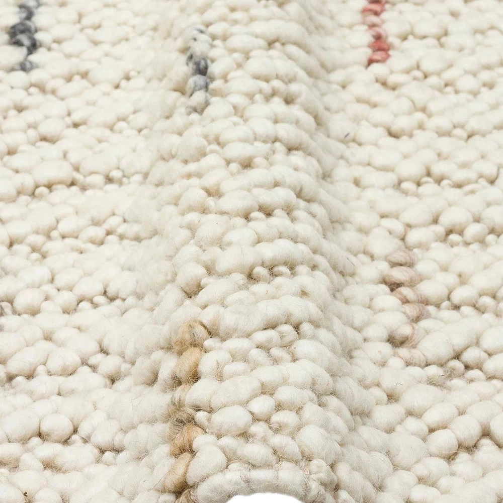 Eko Halı Jade JD 06 Multy Naturel Kazak Örgü Desenli El Dokuma Örgü Halı