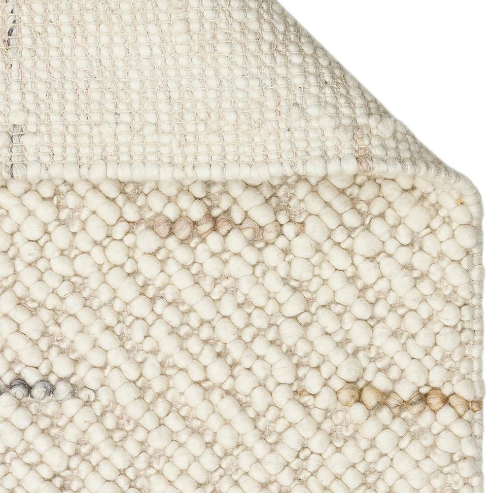 Eko Halı Jade JD 06 Multy Naturel Kazak Örgü Desenli El Dokuma Örgü Halı