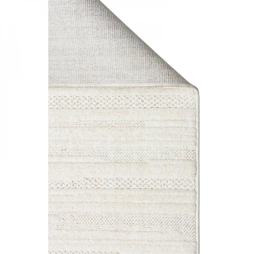 Eko Halı Joy 01 White Modern Makine Halısı