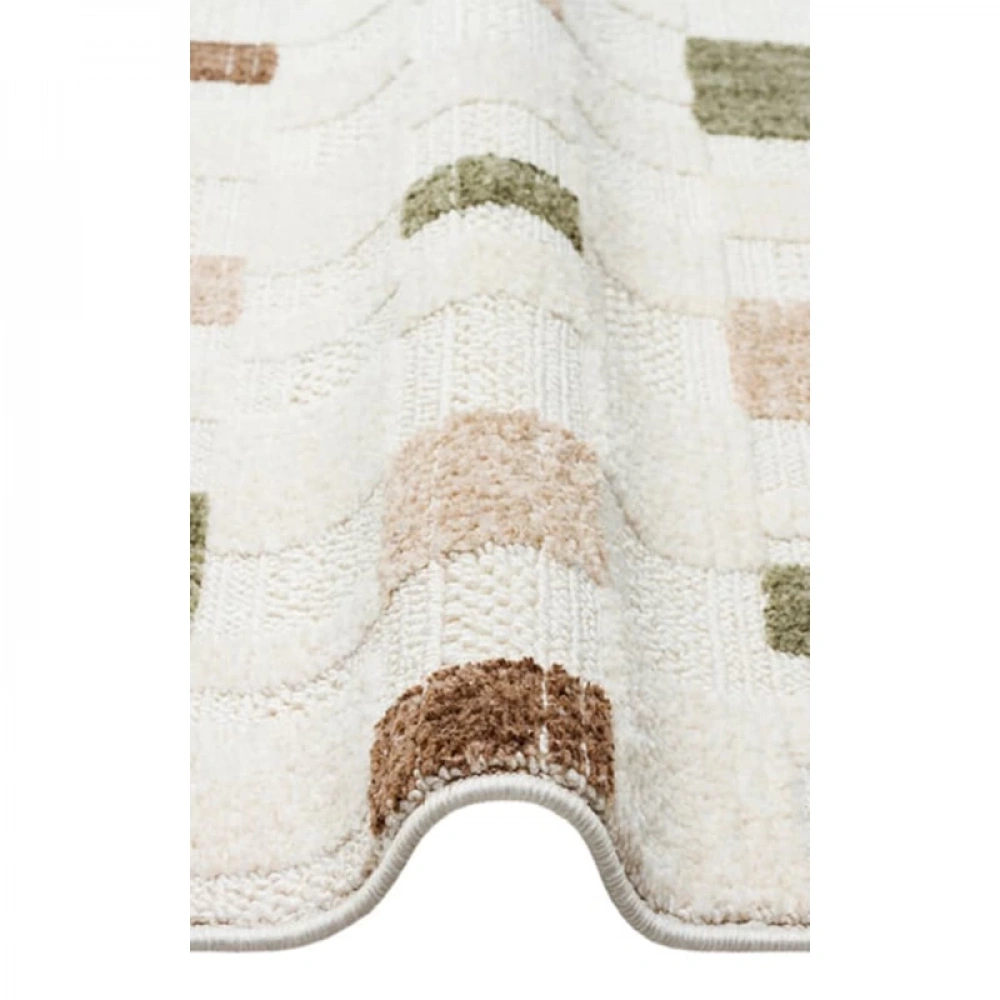 Eko Halı Joy 02 Green Modern Makine Halısı