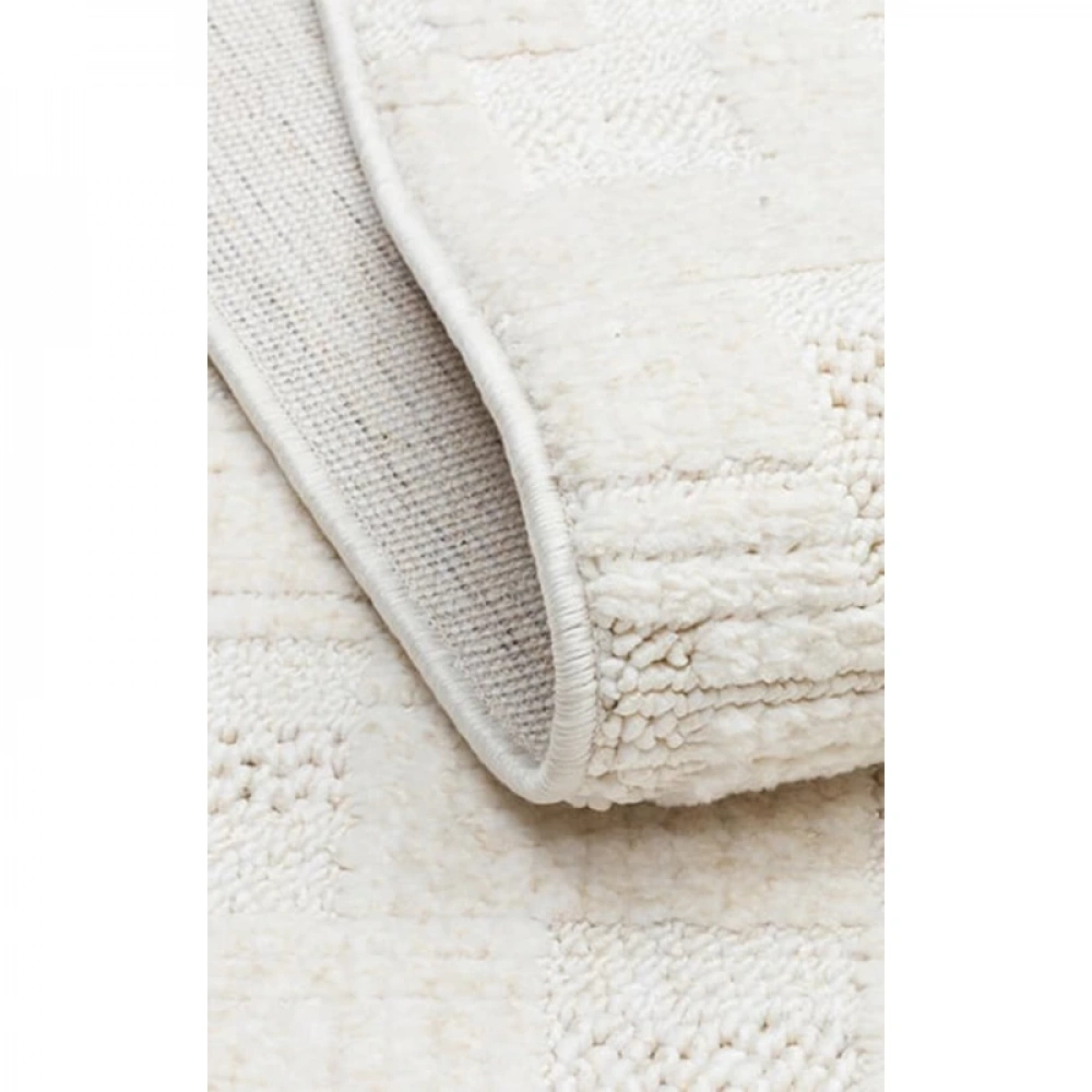 Eko Halı Joy 02 White Modern Makine Halısı