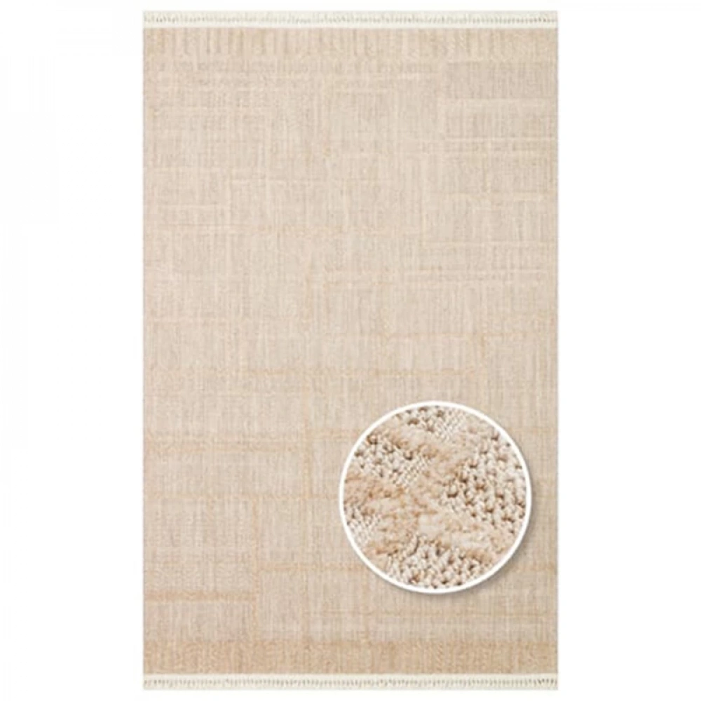 Eko Halı Joy 03 Beige Modern Makine Halısı