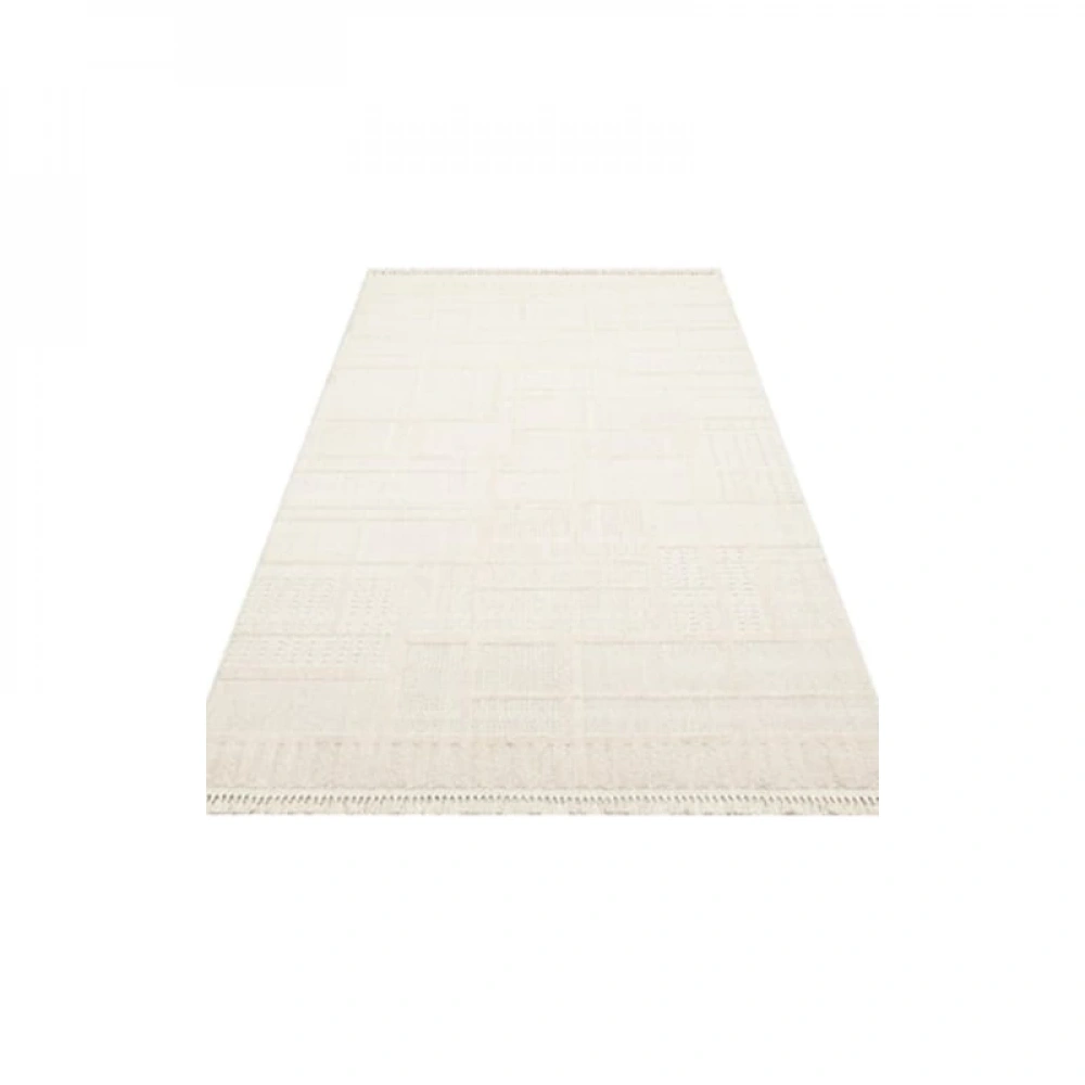 Eko Halı Joy 03 White Modern Makine Halısı