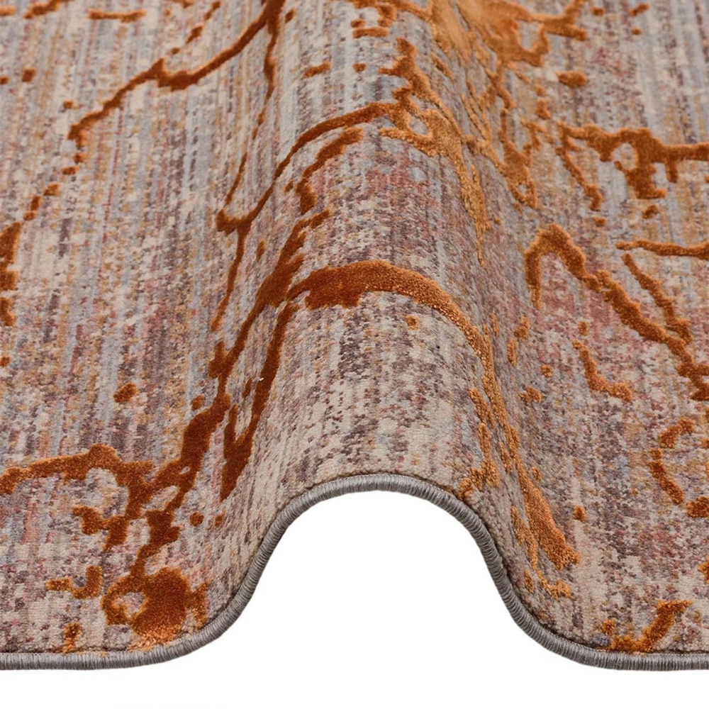 Eko Halı La Paz LPZ 01 Copper Neoklasik Salon Halısı