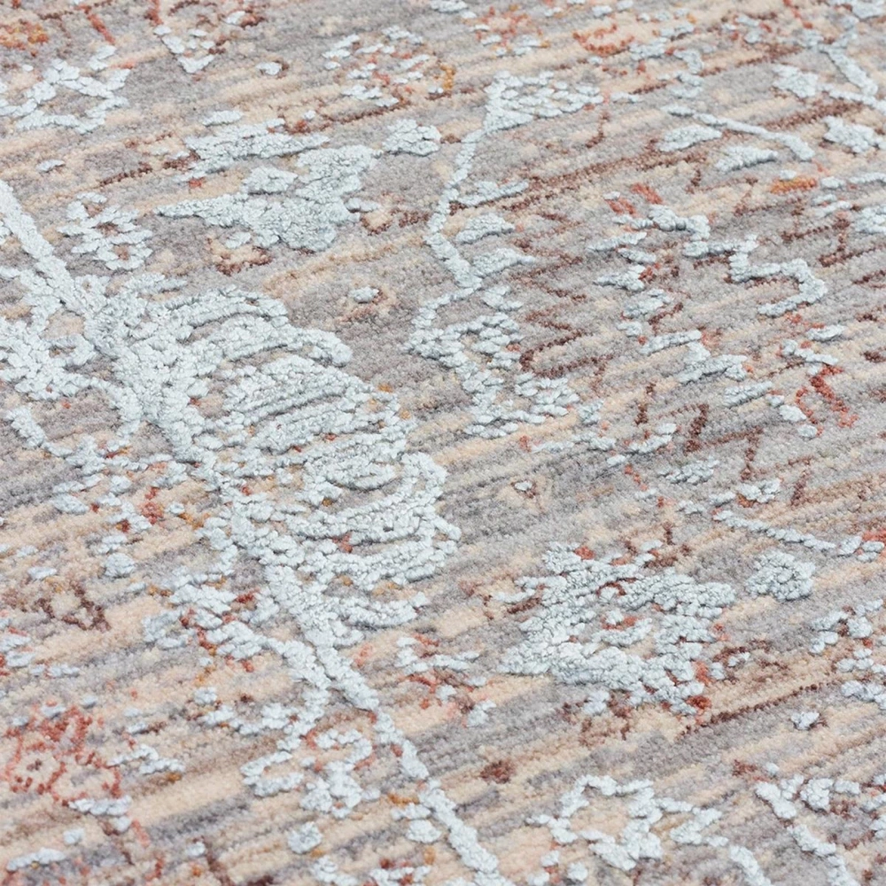 Eko Halı La Paz LPZ 02 Grey Neoklasik Salon Halısı