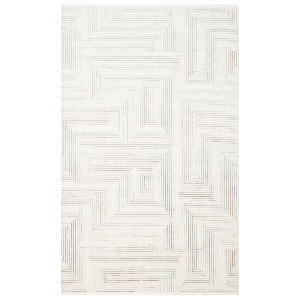 Eko Halı Lykia LYK 02 Cream Grey Modern Salon Halısı