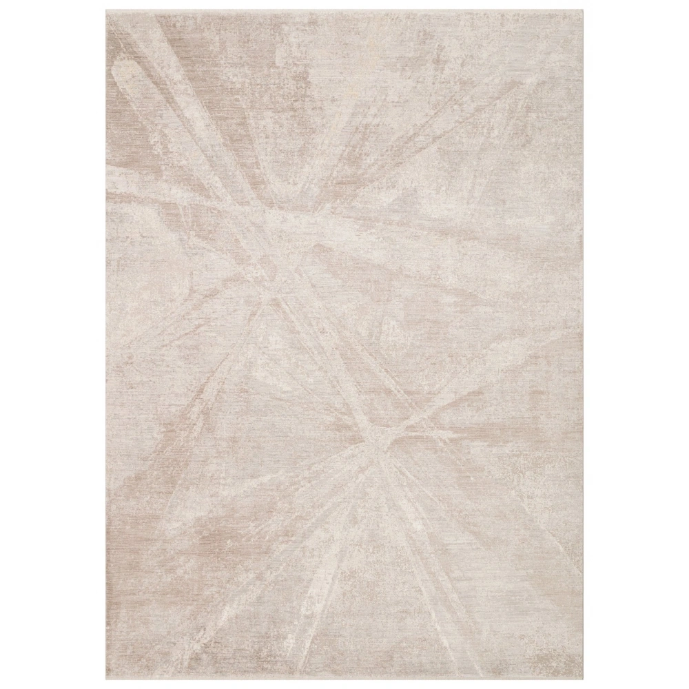 Eko Halı Mahal Mood 01 Grey Beige Polyester Akrilik Klasik Desenli Premium Salon Halısı