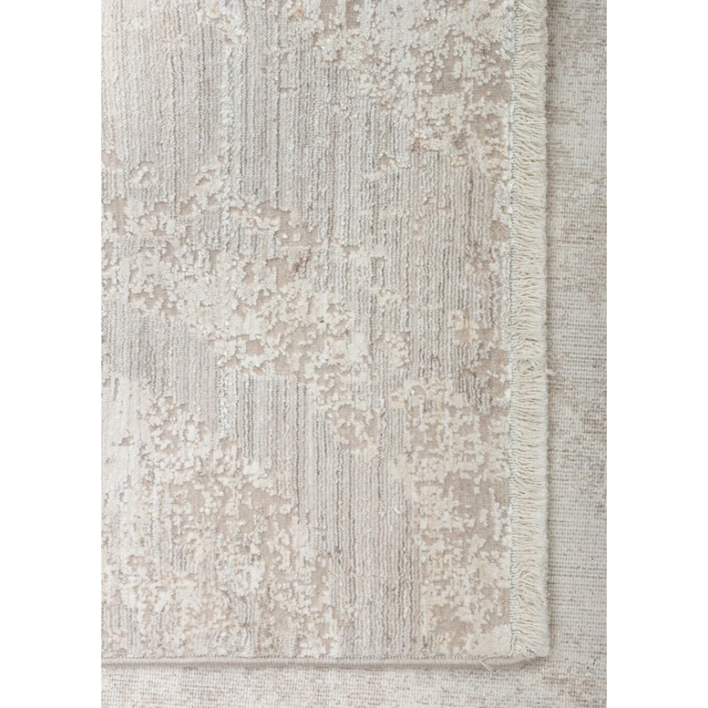 Eko Halı Mahal Mood 01 Grey Beige Polyester Akrilik Klasik Desenli Premium Salon Halısı