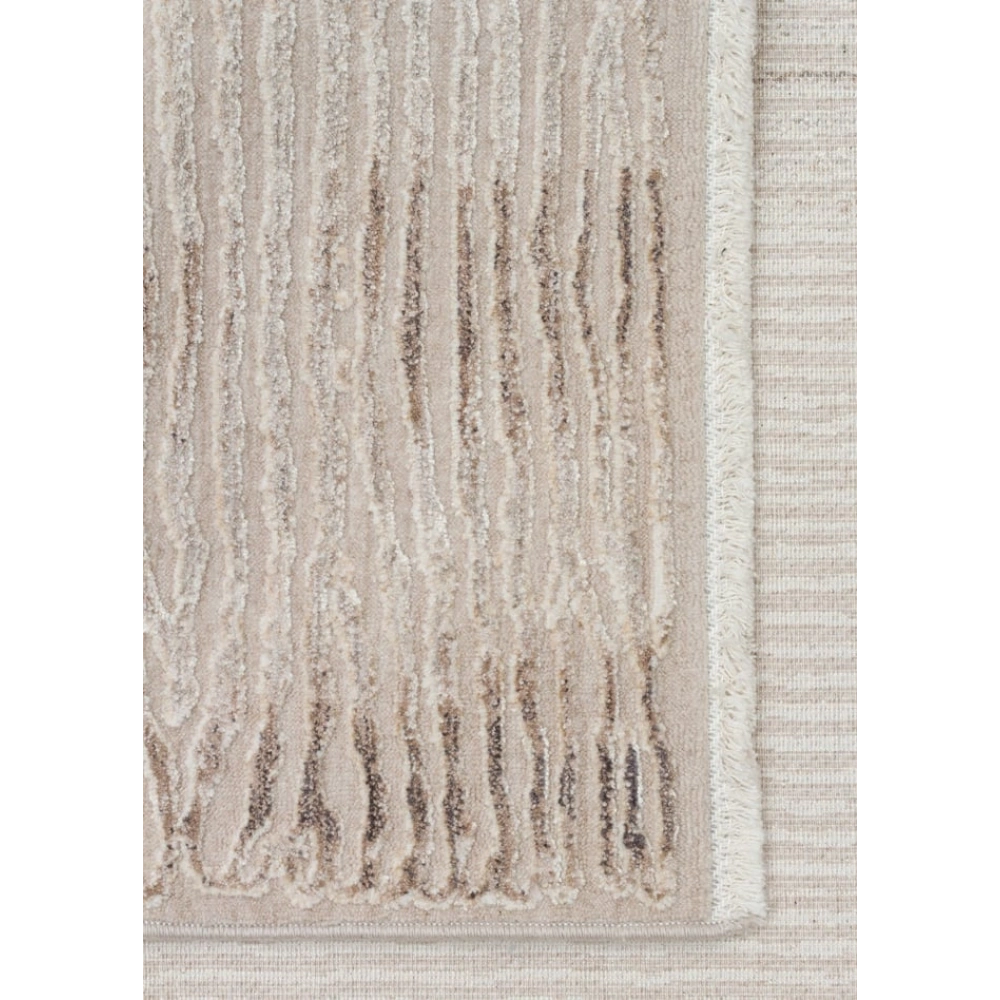 Eko Halı Mahal Mood 04 Beige Polyester Akrilik Klasik Desenli Premium Salon Halısı