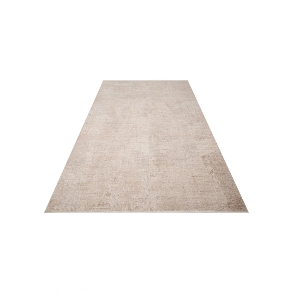 Eko Halı Mahal Mood 05 Beige Grey Polyester Akrilik Klasik Desenli Premium Salon Halısı