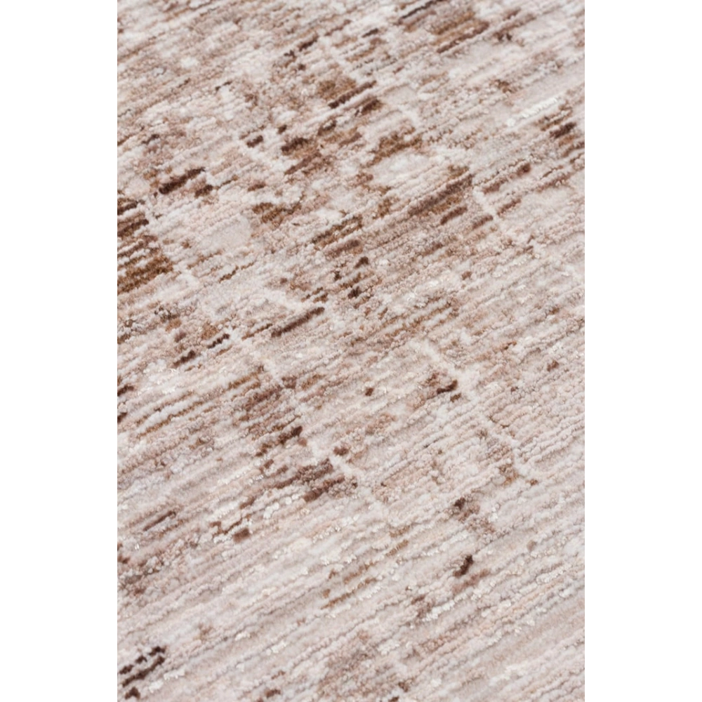 Eko Halı Mahal Mood 06 Beige Polyester Akrilik Klasik Desenli Premium Salon Halısı