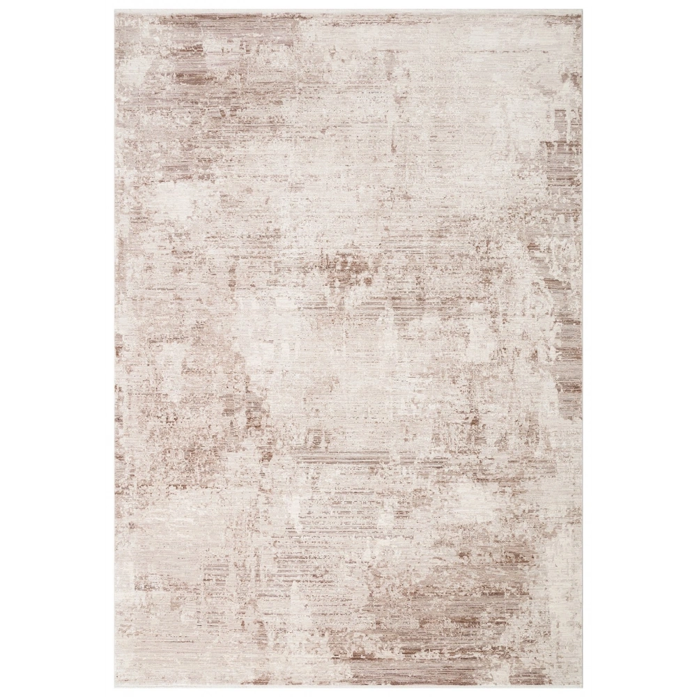 Eko Halı Mahal Mood 06 Beige Polyester Akrilik Klasik Desenli Premium Salon Halısı
