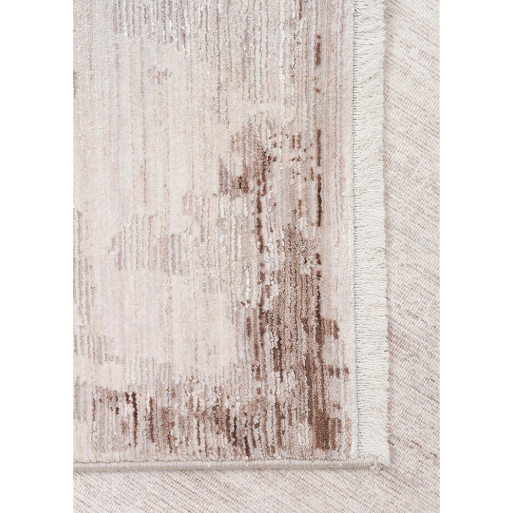 Eko Halı Mahal Mood 06 Beige Polyester Akrilik Klasik Desenli Premium Salon Halısı