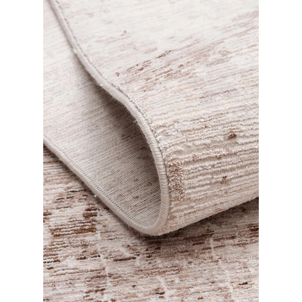Eko Halı Mahal Mood 06 Beige Polyester Akrilik Klasik Desenli Premium Salon Halısı