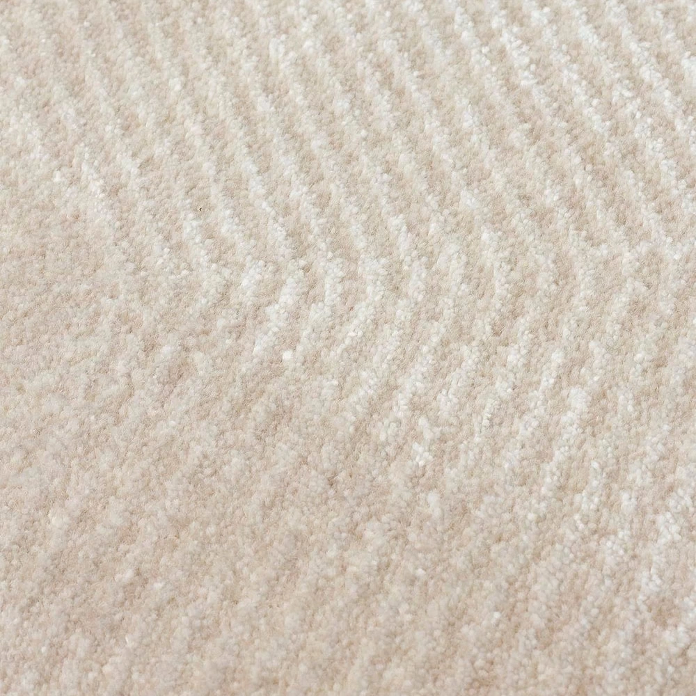 Eko Halı Majesty MJ 04 Beige Düz Desenli El Emeği ile Özel Tezgahlarda Üretilen Yün Viskon Tencel Uşak Halısı