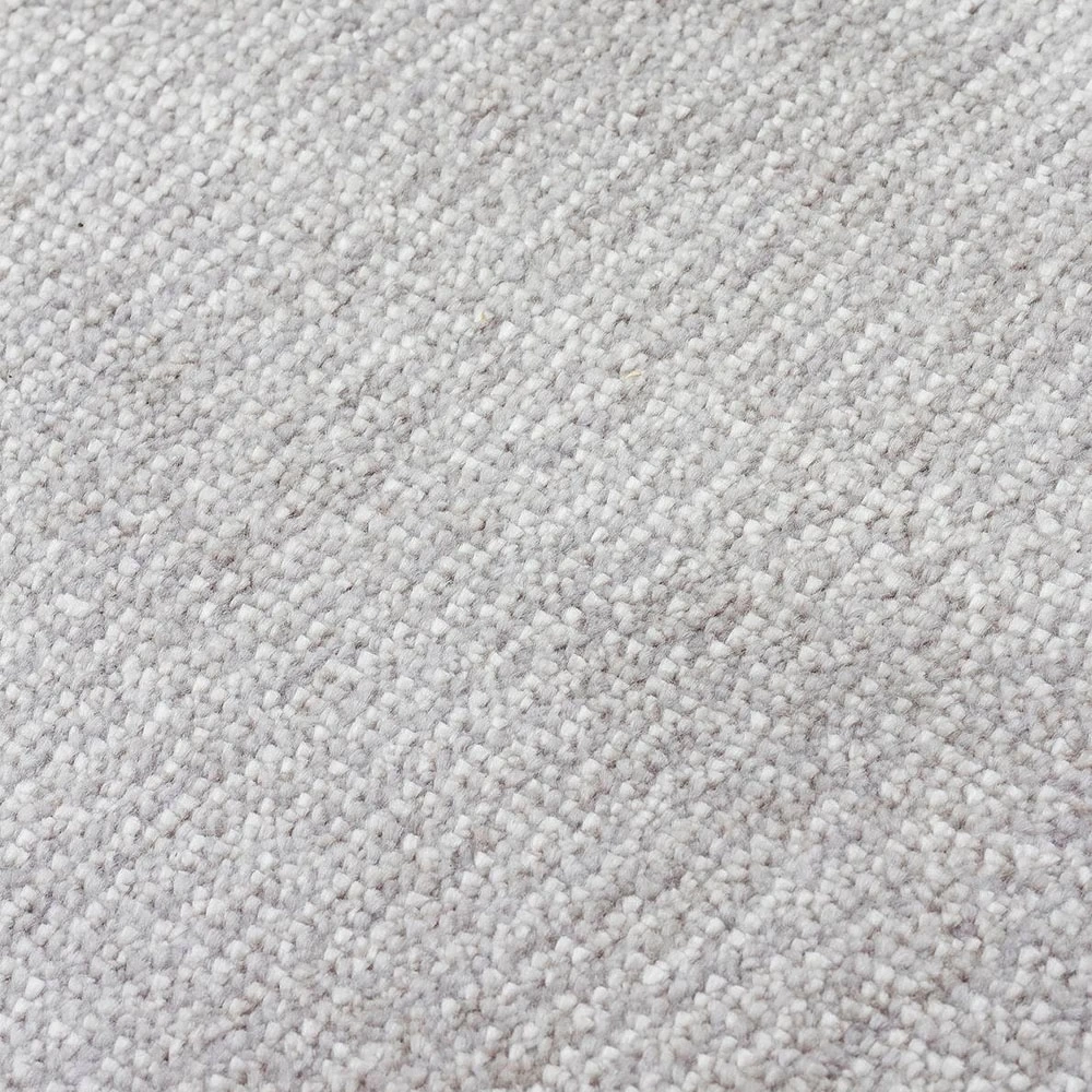 Eko Halı Majesty MJ 04 Sky Grey Düz Desenli El Emeği ile Özel Tezgahlarda Üretilen Yün Viskon Tencel Uşak Halısı